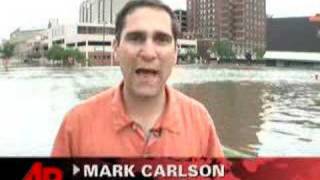 Historic Flooding in Cedar Rapids Iowa [upl. by Nosloc]