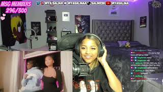 Mya Salina REACTS to Kenzo Balla  Attachments Official Music Video Shot by JUS MH [upl. by Studley194]