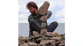 Rock Balancing Land Art by Pontus Jansson [upl. by Nonad136]