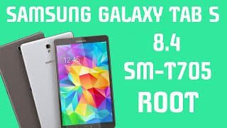 ROOT SAMSUNG GALAXY TAB S 84 SMT705 [upl. by Mundt]