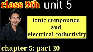 Ionic compounds and electrical conductivity ionic compounds and electrical conductivity class 9 [upl. by Rellim980]