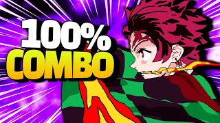 Bloody Tanjiro 100 Combo  Demon Slayer Hinokami Chronicles  TOD Combos [upl. by Wetzel]