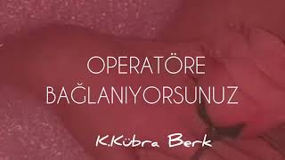 Operatöre Bağlanıyorsunuz Kitap Tanıtımı [upl. by Ailes279]