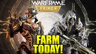 Farm Ash Prime Inaros Prime Today Warframe Hunters Prime Resurgence Swap [upl. by Enenstein462]