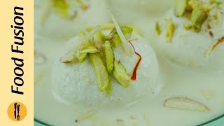 Rasmalai Recipe By Food Fusion [upl. by Tansy490]