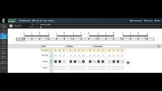 50 BPM SWISS TRIPLET AS 16TH NOTES [upl. by Ykceb]