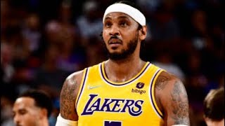 Carmelo Anthony Lakers Debut Full Game Highlights  October 6  Lakers vs Suns [upl. by Akcired]