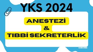 ANESTEZİTIBBİ SEKRETERLİK yks2024 [upl. by Atileda]