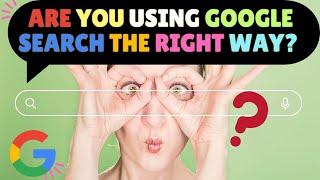 How to search in Google for better results  Google Tricks [upl. by Nylsaj752]