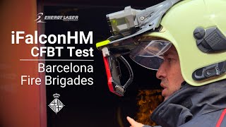 HelmetMounted Thermal Camera  CFBT Testing at Barcelona Fire Department [upl. by Armilla358]