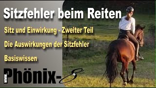 Reiten lernen  Sitzfehler der quotBeginnerquot beim Reiten  Teil 2 [upl. by Maida413]