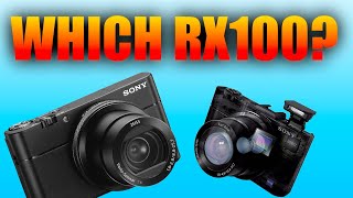 All Sony RX100 Compact Cameras COMPARED [upl. by Annol]