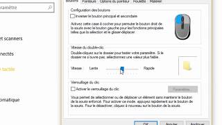 Windows 10 paramétrer la souris [upl. by Kilan]