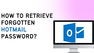 How To Reset Or Retrieve Forgotten Hotmail Password [upl. by Dibri]