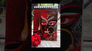 🌺🌺MAA KALI DRAWING 🌺🌺❤️🙏🏻maakali happydiwali drawingacrylic shortvideo subscribe support [upl. by Barris]