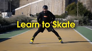 How to Inline Skate  Beginners Guide [upl. by Yhtomiht681]