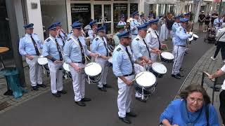 Das Tambourcorps 1898 Orken mit dem Badenweiler Marsch [upl. by Waynant]