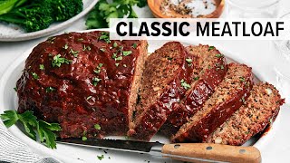 BEST EVER MEATLOAF RECIPE  With the Tastiest Glaze [upl. by Sirej]