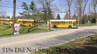 Ricky Reports 57 of School Buses Run Stop Sign at Harriton High School and Other LMSD Schools [upl. by Eelyam]