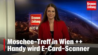 MoscheeTreff in Wien  Handy wird ECardScanner  kronetv NEWS [upl. by Nospmoht218]