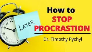 An End To Procrastination with Dr Tim Pychyl [upl. by Koffler]