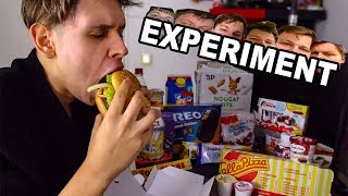 24 Stunden wie TANZVERBOT ESSEN und LEBEN😫🍔  SELBSTEXPERIMENTZu viele Kalorien [upl. by Affra]