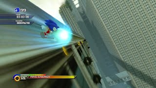 Skyscraper Scamper Day Act 12 S Rank  Sonic Unleashed DLC [upl. by Ffej533]