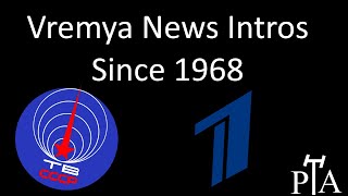 Vremya News Intros Since 1968 [upl. by Nnaeirb]