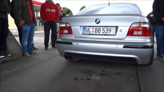 BMW 540i with magnaflow exhaust  CLEAN [upl. by Bridges420]