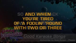 Foolin Around  Usher  Karaoke Lyrics [upl. by Kendy437]