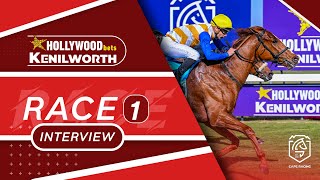 20241109 Hollywoodbets Kenilworth interview Race 1 won by ZEITZ [upl. by Adlay]