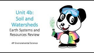 Unit 4B APES Soil and Watershed Review  AP Environmental Science [upl. by Burt]