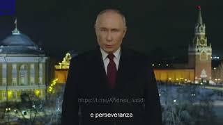 Vladimir Putin discorso di fine anno tradotto in italiano [upl. by Benton]