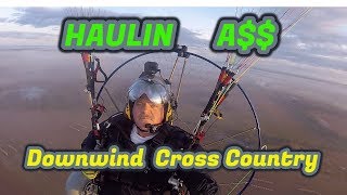 Cross Country PPG Trike Flight One Way [upl. by Magnolia]