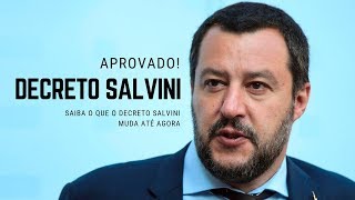 ⚠️ DECRETO SALVINI FOI APROVADO  E agora [upl. by Aenad]