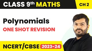 Polynomials  One Shot Revision  Class 9 NCERT Maths Chapter 2 [upl. by Dougy349]