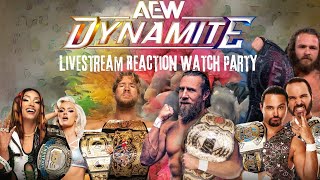 AEW Dynamite Livestream Reaction Watch Party 10232024 [upl. by Enidlareg929]