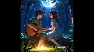 Girl Why You Leaving ME  AI ANIMATED SONG music love [upl. by Lodie471]