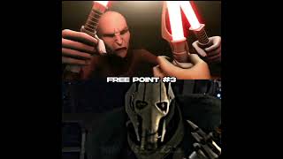 Asajj Ventress vs General Grievous starwars edit shorts [upl. by Suiratnauq656]