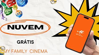 NUVENS GRÁTIS MY FAMILY CINEMA  CELULAR E TV  2024  TUTORIAL COMO ADICIONAR ✅ [upl. by Anaugahs]