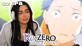 The Value of Life 😭  ReZERO Season 2 Episode 8 REACTION [upl. by Bellina]