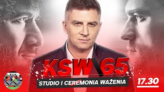 KHALIDOV VS SOLDIĆ OKO W OKO  WAŻENIE KSW 65  STUDIO MATEUSZ BOREK I GOŚCIE [upl. by Barbaresi]