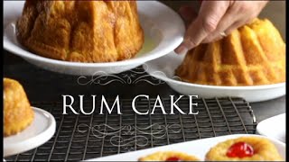 Easy Rum Cake [upl. by Elyak390]