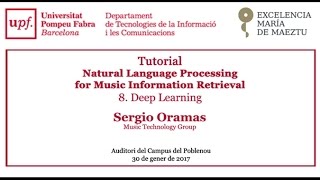 Tutorial  Natural Language Processing for Music Information Retrieval Deep Learning [upl. by Nonnairb588]