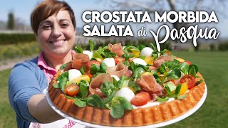 CROSTATA MORBIDA SALATA DI PASQUA Ricetta Facile  Fatto in Casa da Benedetta [upl. by Eugnimod]