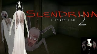 Slendrina The Cellar 2 Gameplay👻👹 [upl. by Eednahs]