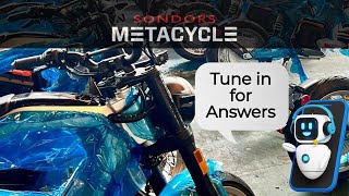 Lets talk Sondors Metacycle with a Special Guest  ITC Show S2 EP 3 [upl. by Ecirum]