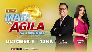 Mata ng Agila sa Tanghali  October 1 2024 [upl. by Stelu]