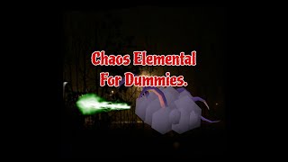 The Worst Chaos Elemental Safe spot Guide for Noobs oldschoolrunescape osrs [upl. by Eben]