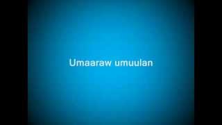 Umaaraw Umuulan by Rivermaya with lyrics [upl. by Yendor217]